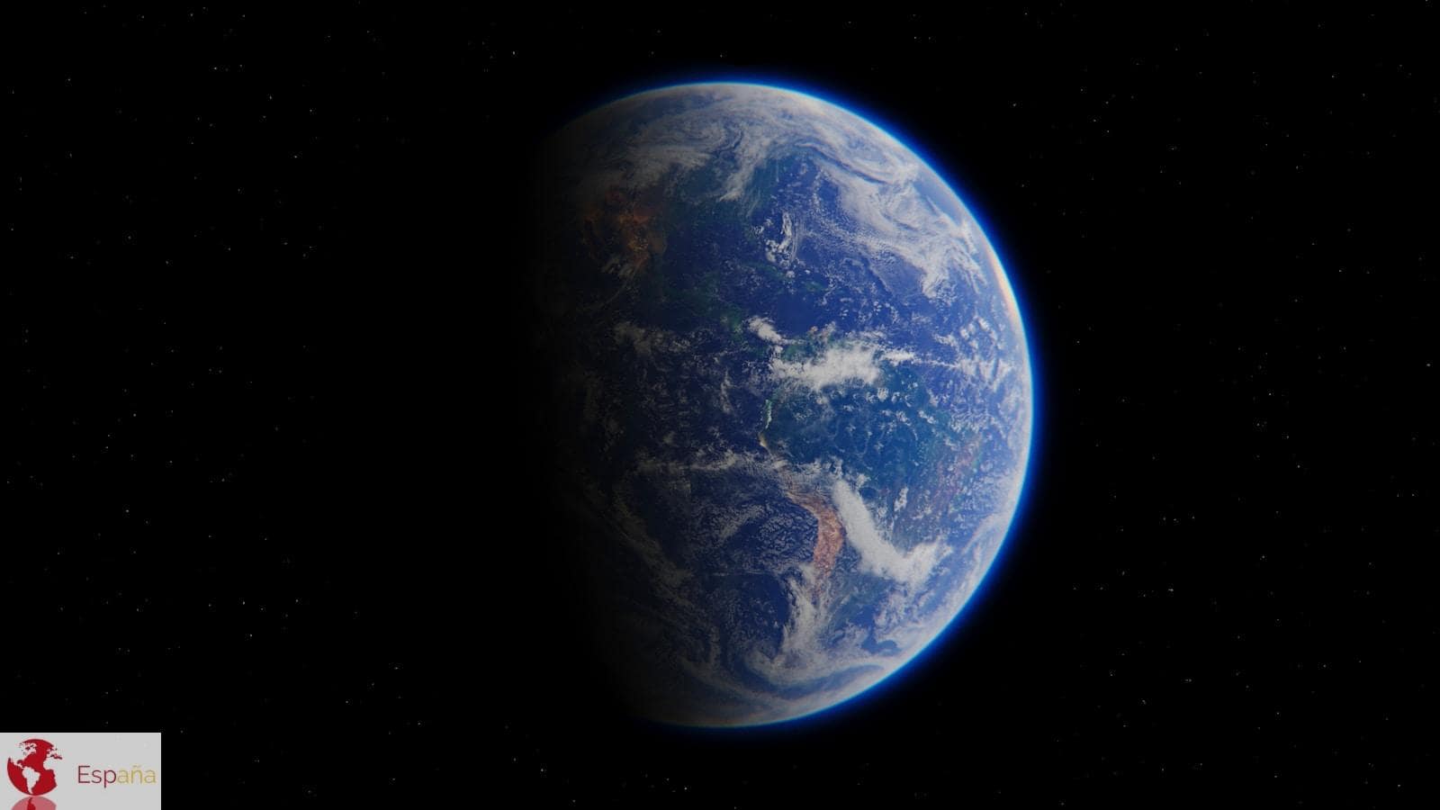 a view of the earth from space