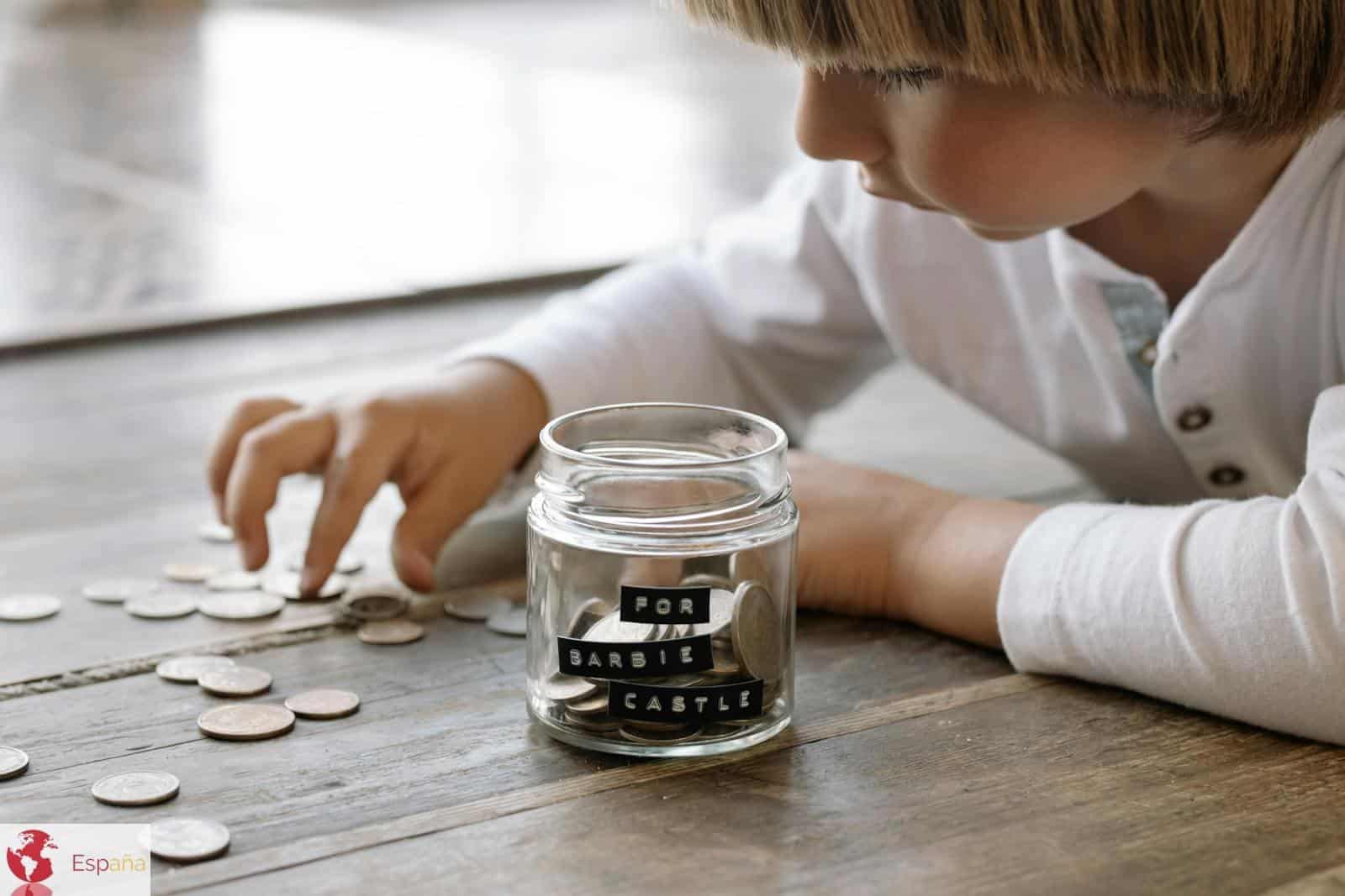 enseñar niños administrar dinero