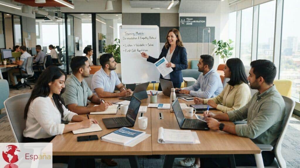 Formación de un equipo de atención al cliente