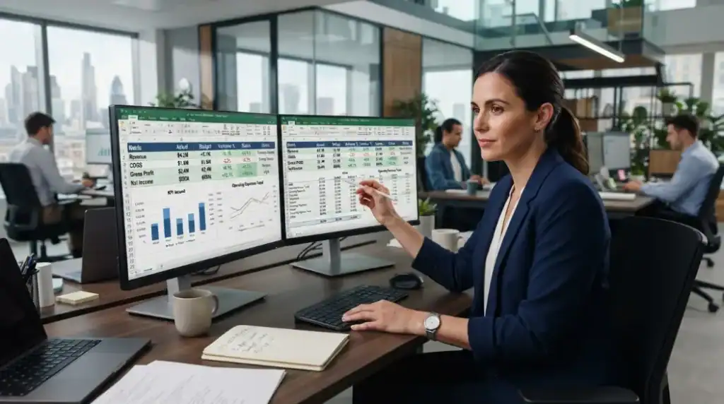 Análisis de indicadores financieros empresariales